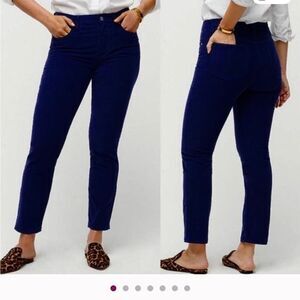J. Crew Classic Straight Leg Navy Corduroy Pants Size 32